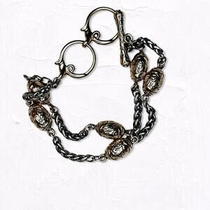 5587. Premier Designs Two Tone Bracelet